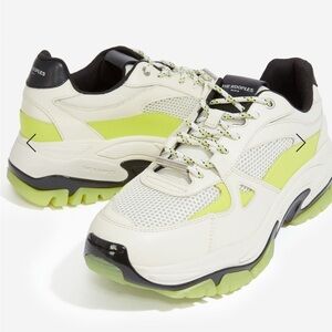 The Kooples WHITE SNEAKERS WITH PLATFORM SOLE size 38 or US 7.